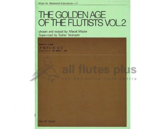 The Golden Age of the Flutists Volume 2-Flute and Piano