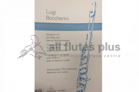 Boccherini Concerto in D Major-Flute and Piano-Barenreiter