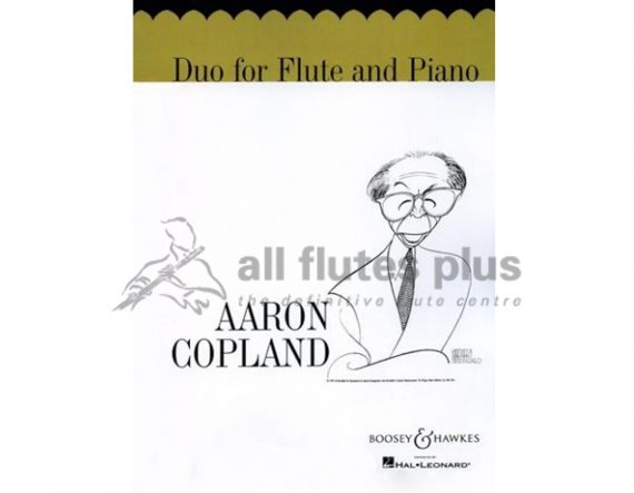 Copland Duo-Flute and Piano-Boosey and Hawkes