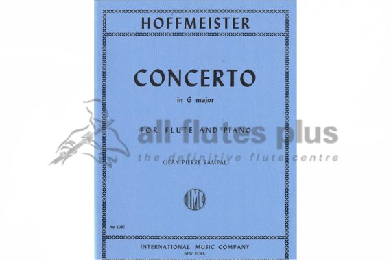 Hoffmeister Flute Concerto in G major for Flute and Piano