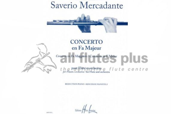 Mercadante Concerto In F Major for Flute and Piano