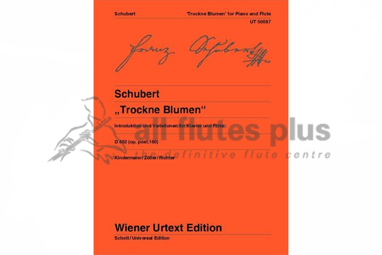 Schubert Trockne Blumen-Flute and Piano