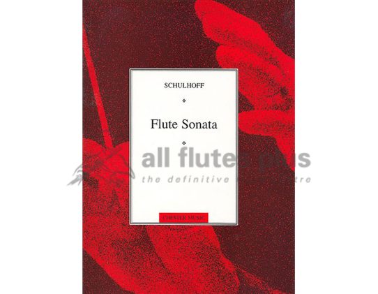 Schulhoff Flute Sonata for Flute and Piano