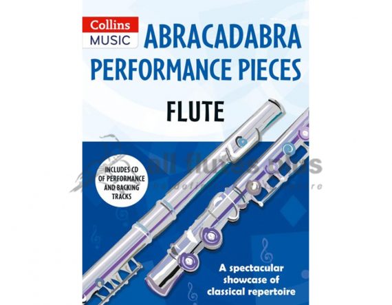 Abracadabra Performance Pieces Flute including CD-Collins Music