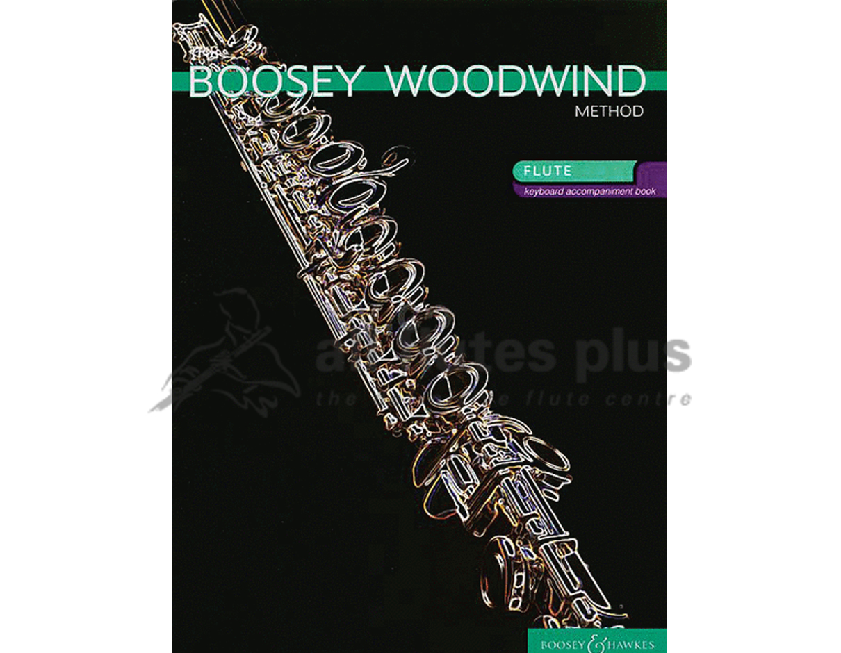 Boosey Woodwind Method Flute Piano Accomp