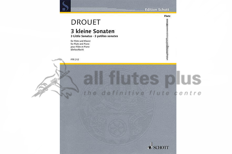 Drouet Three Little Sonatas-Flute & Piano