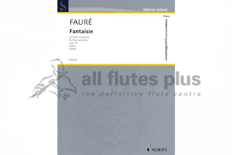 Faure Fantaisie Op 79-Flute and Piano