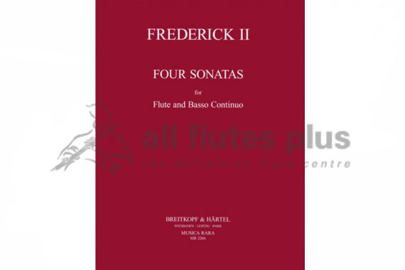Frederick II Four Sonatas for Flute and Basso Continuo