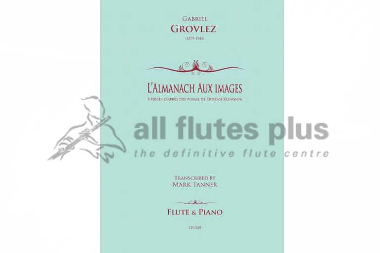 Grovlez L'Almanach aux Images for Flute and Piano