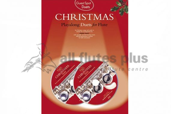 Guest Spot Christmas Playalong Duets with CD-1 or 2 Flutes and CD