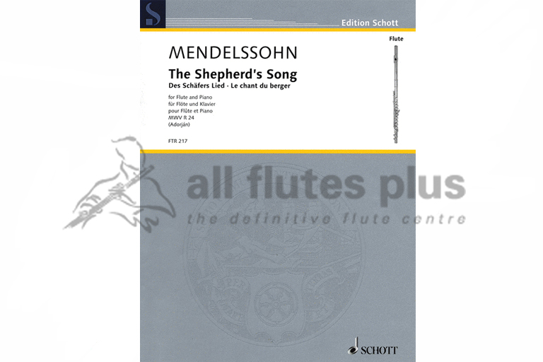 Mendelssohn Shepherd’s Song-Flute and Piano