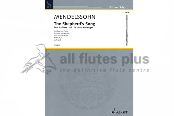 Mendelssohn Shepherd’s Song-Flute and Piano