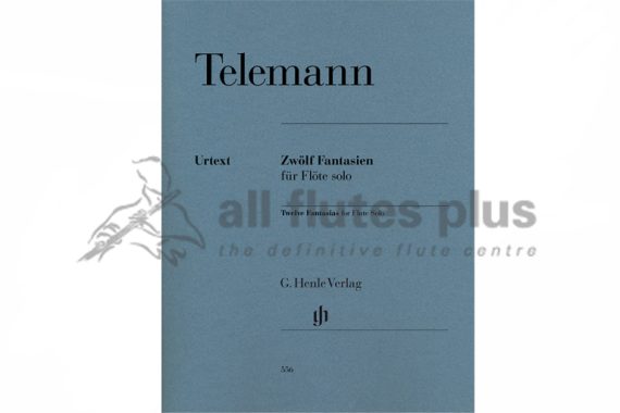 Telemann 12 Fantasias for Flute