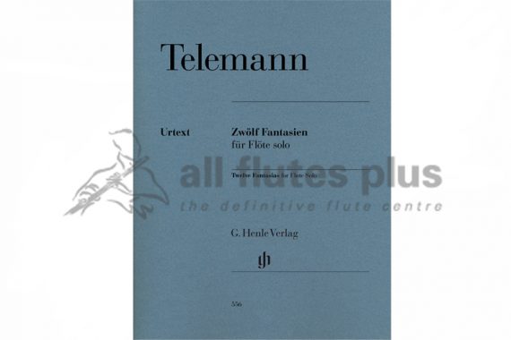 Telemann 12 Fantasias for Flute-Henle