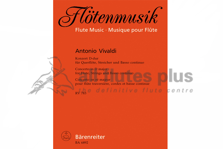 Vivaldi Flute Concerto in D Major RV783