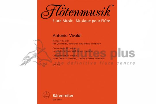Vivaldi Flute Concerto in D Major RV783