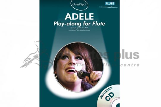 Adele Playalong For Flute-Guest Spot Including CDs