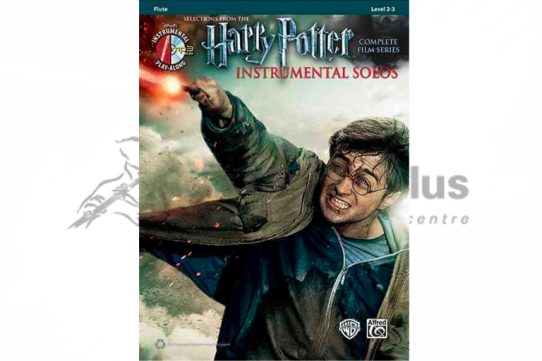 Harry Potter Instrumental Solos-Flute with CD Playalong