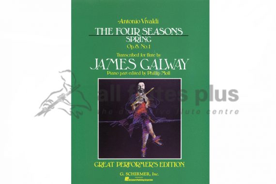 Vivaldi The Four Seasons-Spring for Flute and Piano-Arr by James Galway