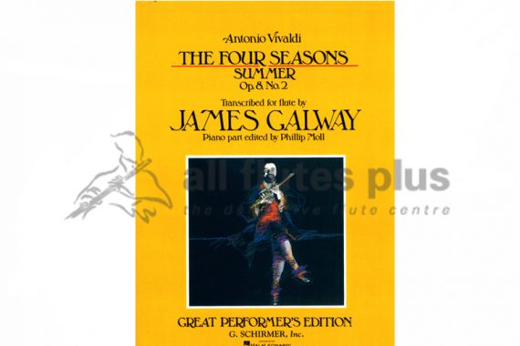 Vivaldi The Four Seasons-Summer for Flute and Piano-Arr by James Galway