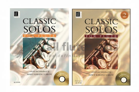 Classic Solos-Flute with CD-Editor Mary Karen Clardy-Universal Edition