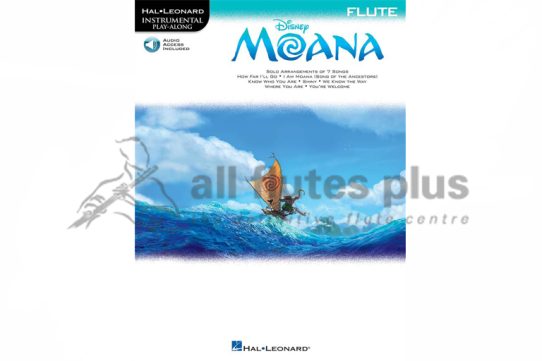 Disney Moana Playalong for Flute