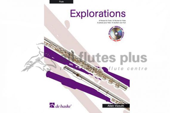 Explorations 8 Pieces for Flute-Allen Vizzutti-De Haske