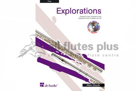 Explorations 8 Pieces for Flute by Vizzutti