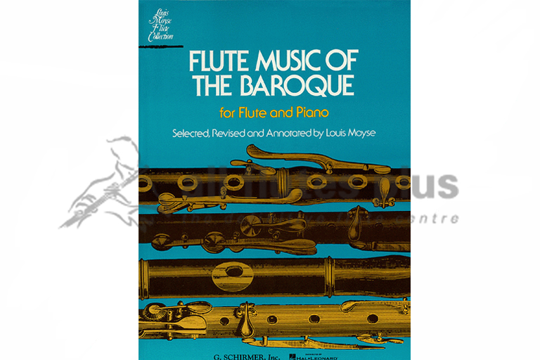 Flute Music of the Baroque for Flute and Piano