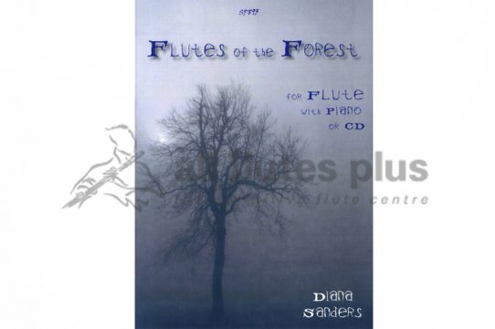 Flutes Of The Forest-Flute and Piano with CD-Diana Sanders-Spartan Press