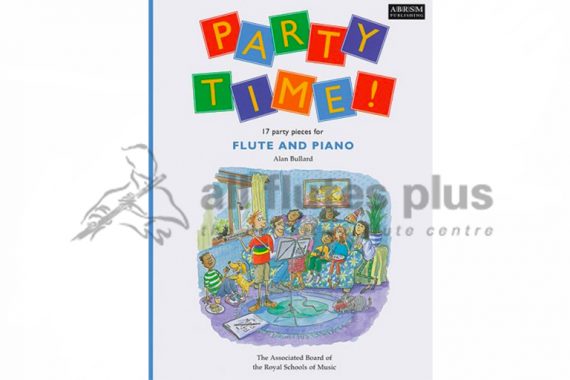 Party Time-17 Party Pieces for Flute and Piano-Alan Bullard