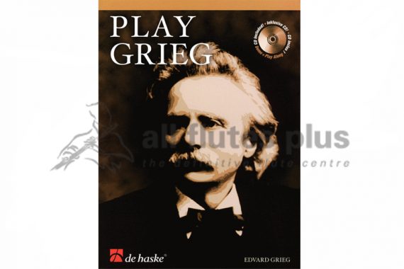 Play Grieg Flute with CD-De Haske