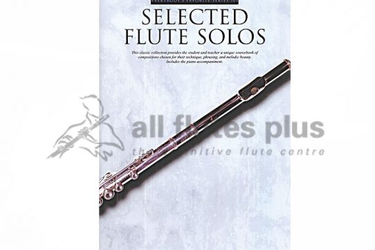 Selected Flute Solos-Flute and Piano-Music Sales