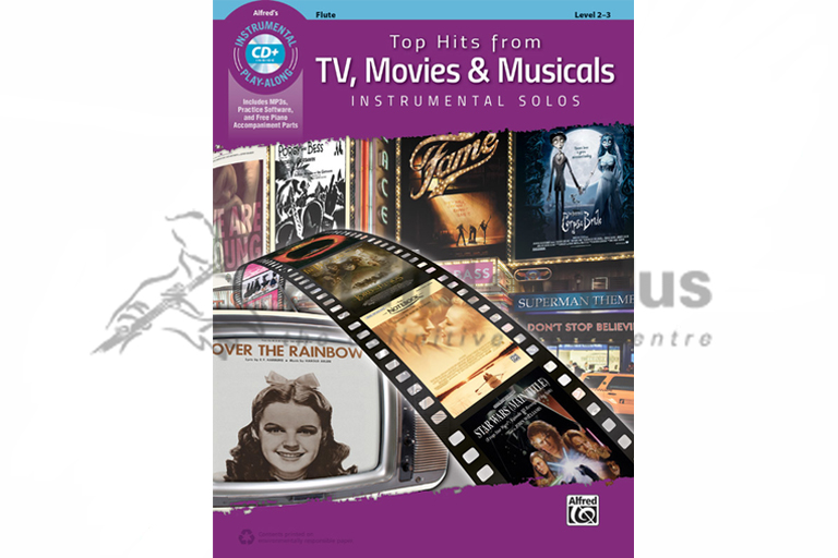 Top Hits from TV Movies and Musicals Flute