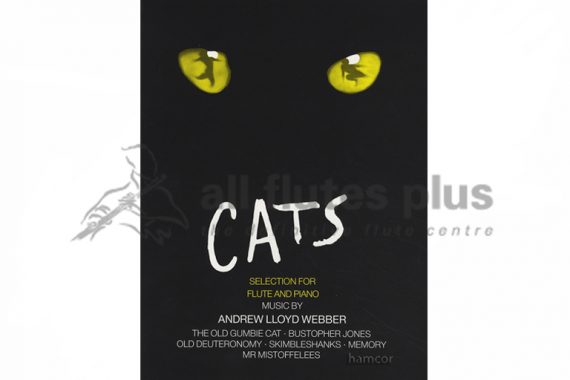 Cats selection for Flute and Piano-Andrew Lloyd Webber-Hamcor