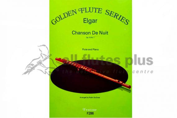 Elgar Chanson de Nuit Op 15/1-Flute and Piano-Fentone