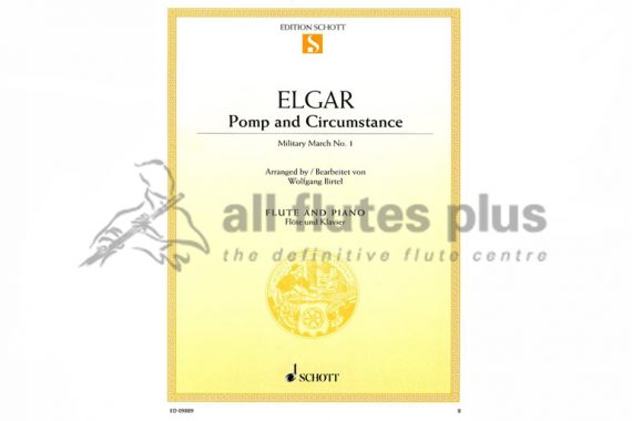 Elgar Pomp and Circumstance-Flute and Piano-Schott