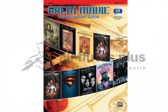 Great Movie Instrumental Solos-Flute with CD