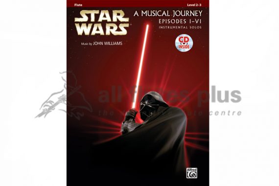Star Wars Instrumental Solos Movies I-VI-Flute with CD-Alfred