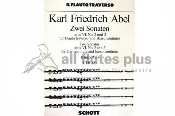 Abel Two Sonatas Opus VI No.2 and 3-Schott