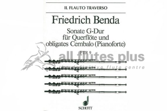 Benda Sonata in G Major-Flute and Piano