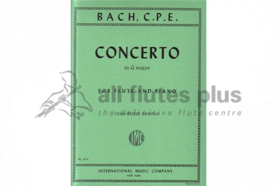 CPE Bach Concerto in G Major-Flute and Piano-IMC