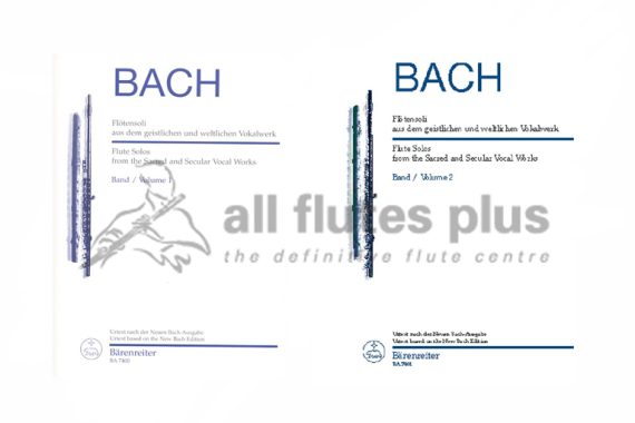 JS Bach Flute Solos From Sacred and Secular Works