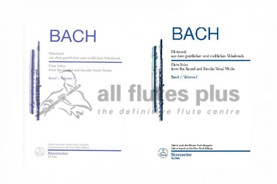 JS Bach-Flute Solos From Sacred and Secular Works-Barenreiter