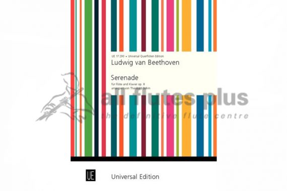 Beethoven Serenade D major-Flute and Piano Op 8-Universal