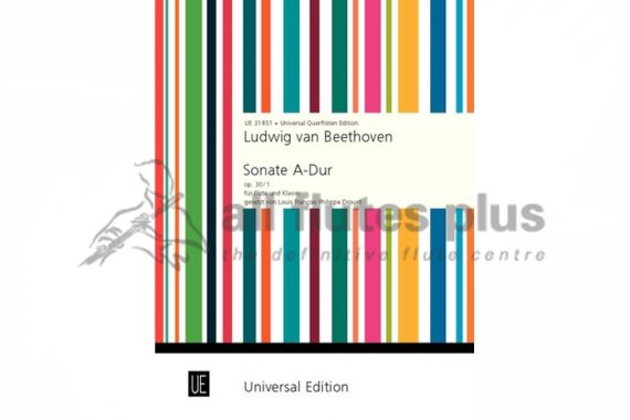Beethoven Sonata in A Major Op 30/1-Flute and Piano-Universal