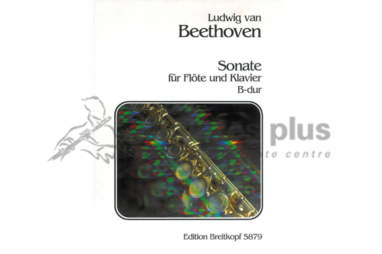 Beethoven Sonata in Bb Major-Flute and Piano