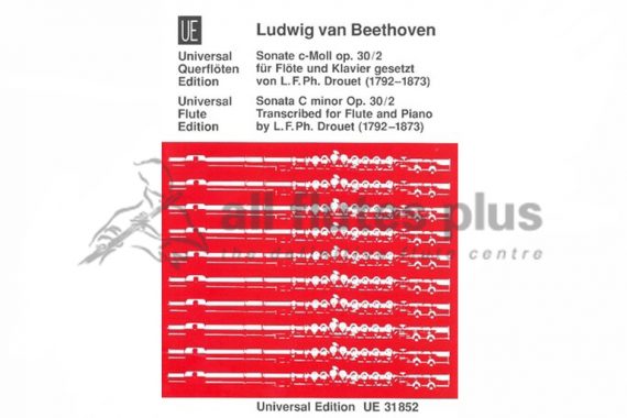 Beethoven Sonata in C Minor Op 30/2-Flute and Piano-Universal