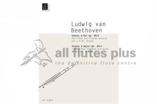 Beethoven Sonata in G major Op 30/3-Flute and Piano