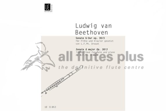 Beethoven Sonata in G major Op 30/3-Flute and Piano